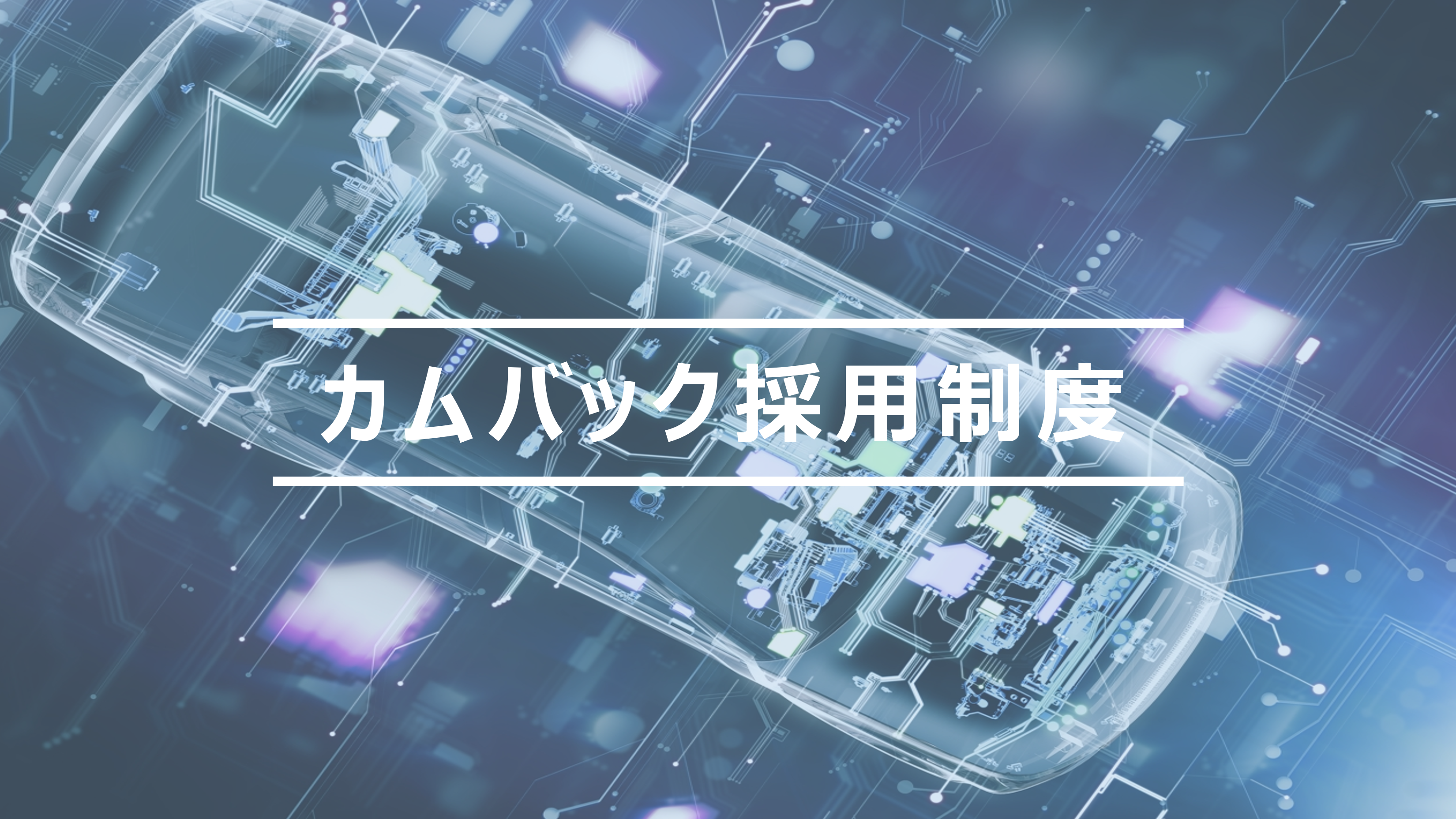 カムバック採用制度